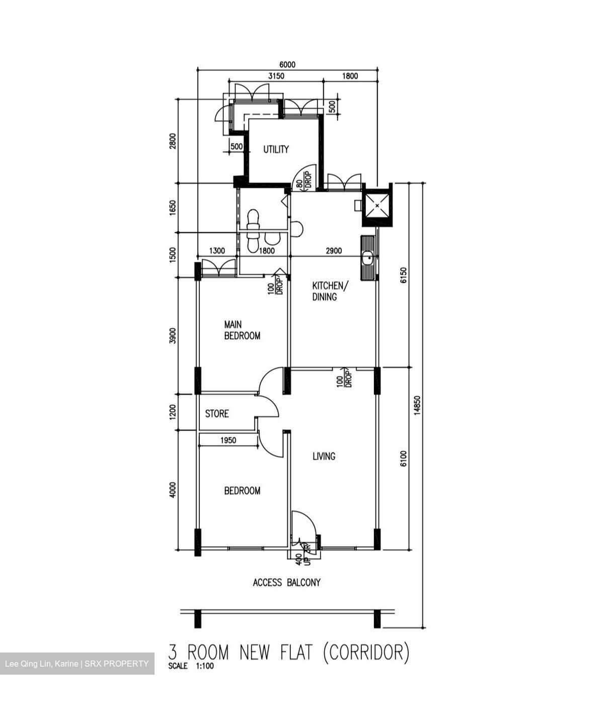 Blk 643 Ang Mo Kio Avenue 5 (Ang Mo Kio), HDB 3 Rooms #504415621